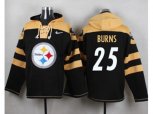 Pittsburgh Steelers #25 Artie Burns Black Player Pullover NFL Hoodie
