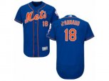 New York Mets #18 Travis d'Arnaud Royal Blue Flexbase Authentic Collection MLB Jersey