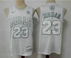 Chicago Bulls #23 Michael Jordan White 2020 MVP Nike Swingman Stitched NBA Jersey