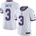 New York Giants #3 Geno Smith Limited White Rush Vapor Untouchable NFL Jersey