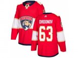 Florida Panthers #63 Evgenii Dadonov Red Home Authentic Stitched NHL Jersey