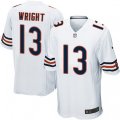 Chicago Bears #13 Kendall Wright Game White NFL Jersey