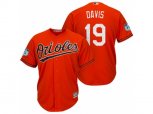 Baltimore Orioles #19 Chris Davis 2017 Spring Training Cool Base Authentic Collection Stitched Baseball Jersey