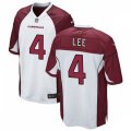 Arizona Cardinals #4 Andy Lee Nike White Vapor Limited Jersey