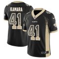 New Orleans Saints #41 Alvin Kamara Drift Fashion Jersey