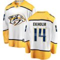 Nashville Predators #14 Mattias Ekholm Fanatics Branded White Away Breakaway NHL Jersey