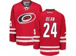 Carolina Hurricanes #24 Jake Bean Authentic Red Home NHL Jersey