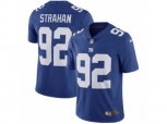 New York Giants #92 Michael Strahan Vapor Untouchable Limited Royal Blue Team Color NFL Jersey