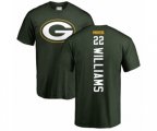 Green Bay Packers #22 Dexter Williams Green Backer T-Shirt