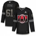 Ottawa Senators #61 Mark Stone Black Authentic Classic Stitched NHL Jersey