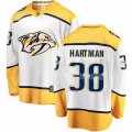 Nashville Predators #38 Ryan Hartman Fanatics Branded White Away Breakaway NHL Jersey