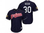 Cleveland Indians #30 Tyler Naquin 2017 Spring Training Cool Base Stitched MLB Jersey