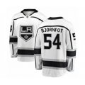 Los Angeles Kings #54 Tobias Bjornfot Authentic White Away Fanatics Branded Breakaway Hockey Jersey