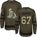 Ottawa Senators #67 Ben Harpur Premier Green Salute to Service NHL Jersey