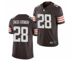Cleveland Browns #28 Jeremiah Owusu-Koramoah 2021 Draft Brown Vapor Untouchable Limited Stitched Football Jersey