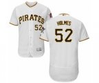 Pittsburgh Pirates Clay Holmes White Home Flex Base Authentic Collection Baseball Player Jersey