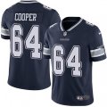 Dallas Cowboys #64 Jonathan Cooper Navy Blue Team Color Vapor Untouchable Limited Player NFL Jersey