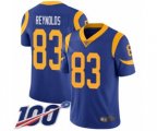 Los Angeles Rams #83 Josh Reynolds Royal Blue Alternate Vapor Untouchable Limited Player 100th Season Football Jersey