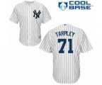 New York Yankees Stephen Tarpley Replica White Home Baseball Player Jersey
