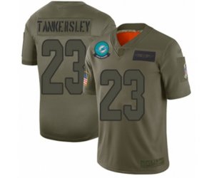 Miami Dolphins #23 Cordrea Tankersley Limited Camo 2019 Salute to Service Football Jersey