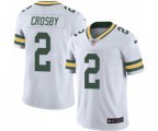 Green Bay Packers #2 Mason Crosby White Vapor Untouchable Limited Player Football Jersey