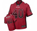 Tampa Bay Buccaneers #40 Mike Alstott Elite Red Drift Fashion Football Jersey