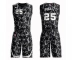 San Antonio Spurs #25 Jakob Poeltl Swingman Camo Basketball Suit Jersey - City Edition