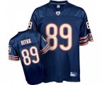 Chicago Bears #89 Mike Ditka Blue Team Color Replica Throwback Football Jersey