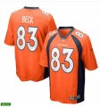Denver Broncos #83 Andrew Beck Nike Orange Vapor Untouchable Limited Jersey