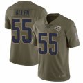 Los Angeles Rams #55 Brian Allen Limited Olive 2017 Salute to Service NFL Jersey