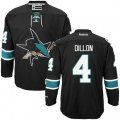 San Jose Sharks #4 Brenden Dillon Premier Black Third NHL Jersey