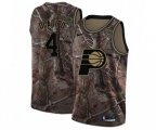 Indiana Pacers #4 Victor Oladipo Swingman Camo Realtree Collection NBA Jersey