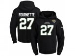Jacksonville Jaguars #27 Leonard Fournette Black Name & Number Pullover NFL Hoodie