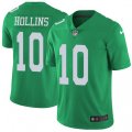 Philadelphia Eagles #10 Mack Hollins Limited Green Rush Vapor Untouchable NFL Jersey