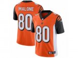 Cincinnati Bengals #80 Josh Malone Vapor Untouchable Limited Orange Alternate NFL Jersey