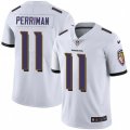 Baltimore Ravens #11 Breshad Perriman White Vapor Untouchable Limited Player NFL Jersey