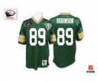 Green Bay Packers #89 Dave Robinson Green Team Color 75TH Hall of Famers Premier EQT Throwback Football Jersey
