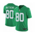 Philadelphia Eagles #80 Jordan Matthews Limited Green Rush Vapor Untouchable NFL Jersey