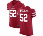 San Francisco 49ers #52 Patrick Willis Red Team Color Vapor Untouchable Elite Player Football Jersey
