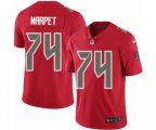 Tampa Bay Buccaneers #74 Ali Marpet Limited Red Rush Vapor Untouchable Football Jersey