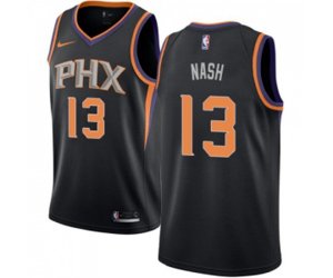Phoenix Suns #13 Steve Nash Swingman Black Alternate NBA Jersey Statement Edition