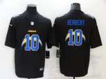 Los Angeles Chargers #10 Justin Herbert Nike Black Team Icon Jersey