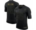 Indianapolis Colts #56 Quenton Nelson 2020 Salute To Service Limited Jersey Black