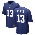 New York Giants #13 Dante Pettis Nike Royal Team Color Vapor Untouchable Limited Jersey