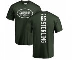 New York Jets #85 Neal Sterling Green Backer T-Shirt