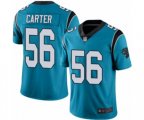 Carolina Panthers #56 Jermaine Carter Blue Alternate Vapor Untouchable Limited Player Football Jersey
