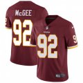 Washington Redskins #92 Stacy McGee Burgundy Red Team Color Vapor Untouchable Limited Player NFL Jersey
