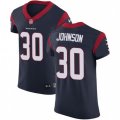 Houston Texans #30 Kevin Johnson Navy Blue Team Color Vapor Untouchable Elite Player NFL Jersey