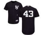 New York Yankees Jonathan Loaisiga Navy Blue Alternate Flex Base Authentic Collection Baseball Player Jersey