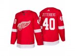Detroit Red Wings #40 Henrik Zetterberg Red Home 2017-2018 adidas Hockey Stitched NHL Jersey